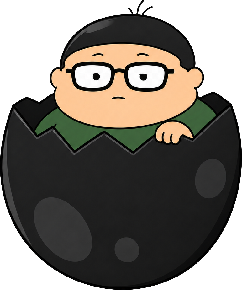 BB Gai peeking out of the Project GaiTeo egg